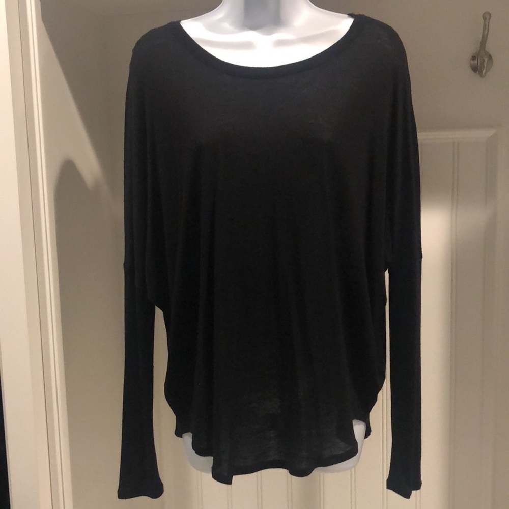 Black Shirt! New Chaser Black Lightweight Long Sleeve Shirt!